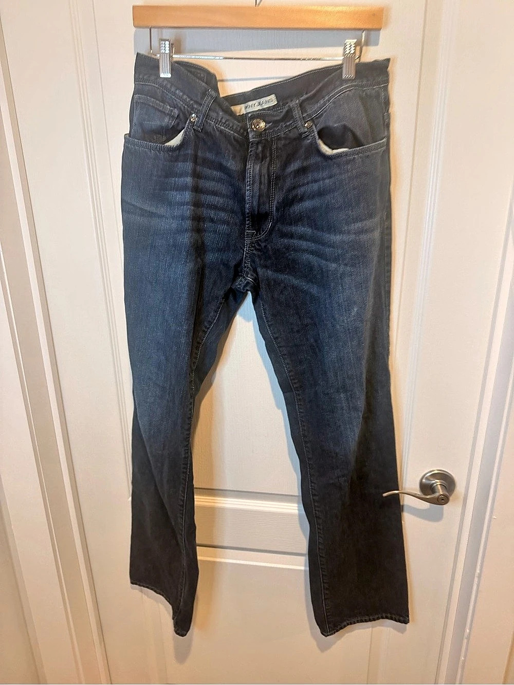 DKNY Jeans Boot Cut Jeans Blue Waist 34x34